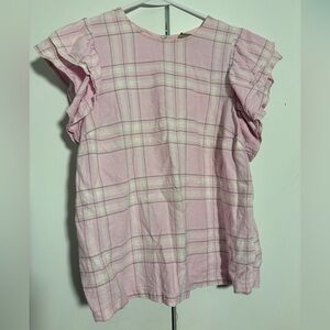 A New Day Ruffle Sleeve Top